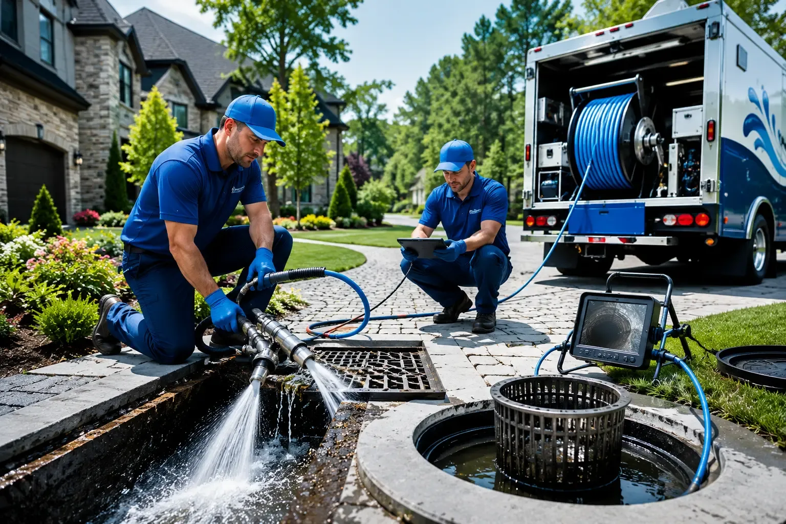Local outdoor drain cleaning professionals in Bellflower, CA