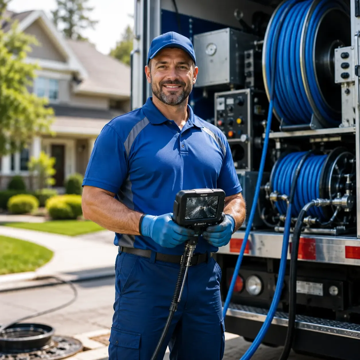 Local outdoor drain cleaning specialists in Bellflower, CA